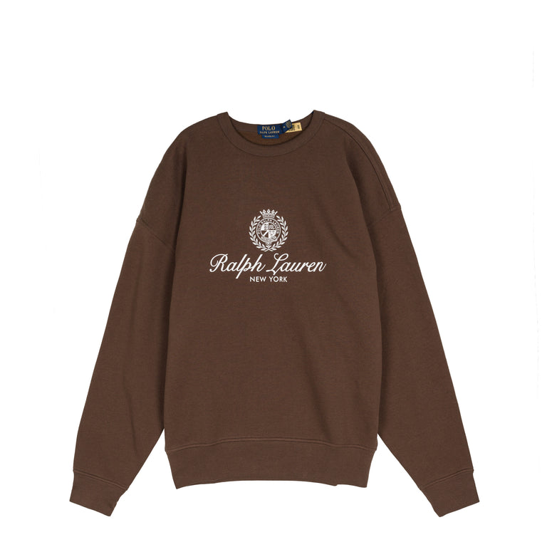 Polo Ralph Lauren Fleece Graphic Sweatshirt - L / Branch Brown
