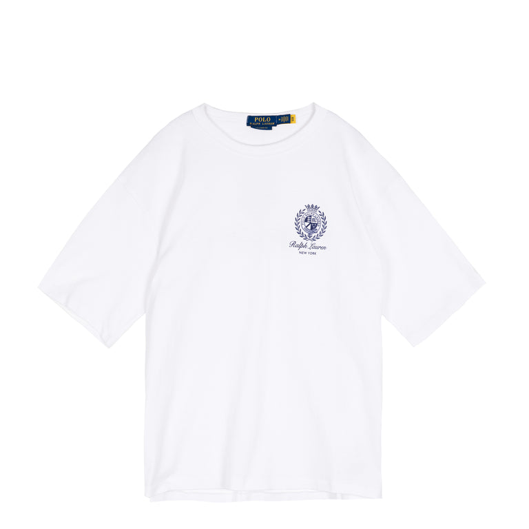 Polo Ralph Lauren Jersey Graphic T-Shirt - L / White

