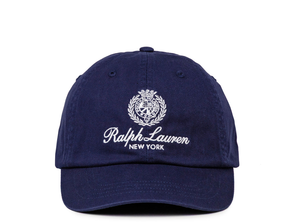 Ralph Lauren Navy Baseball Cap with White Polo Logo Polo Ralph Lauren Baseball Cap With White Player Logo In  main image 2