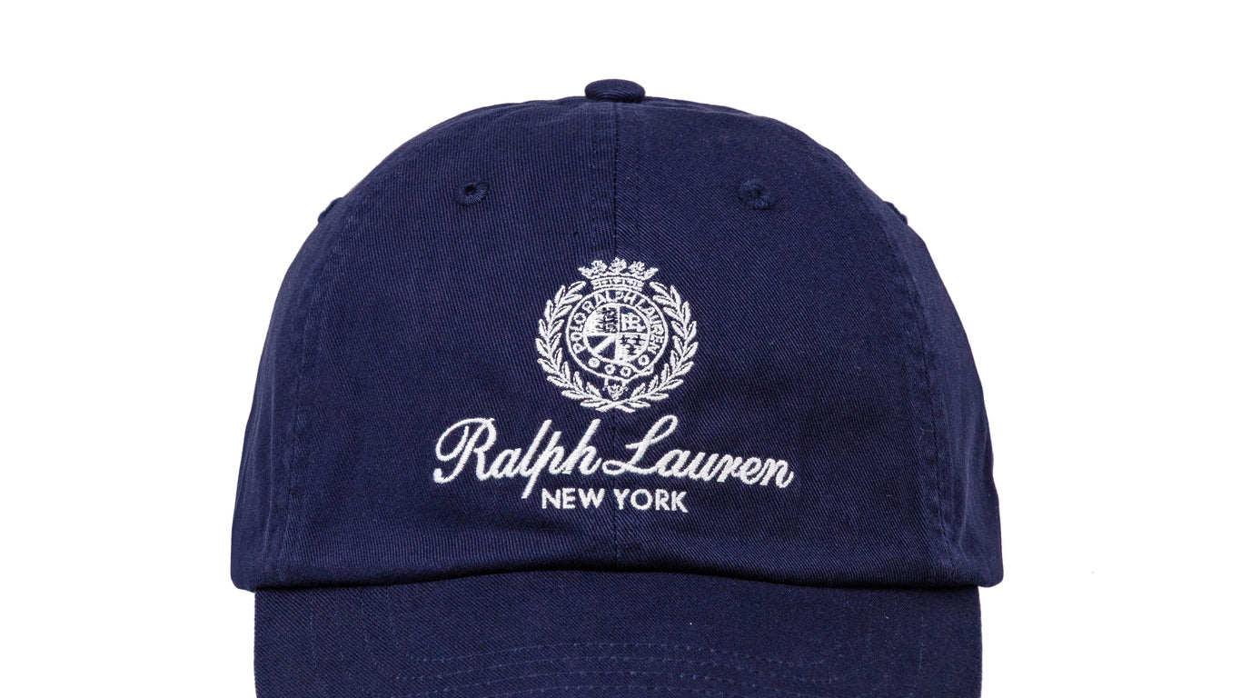 Ralph Lauren Navy Cap with White Polo Pony Embroidery Polo Ralph Lauren Navy With White Allover | Mercari main image 2