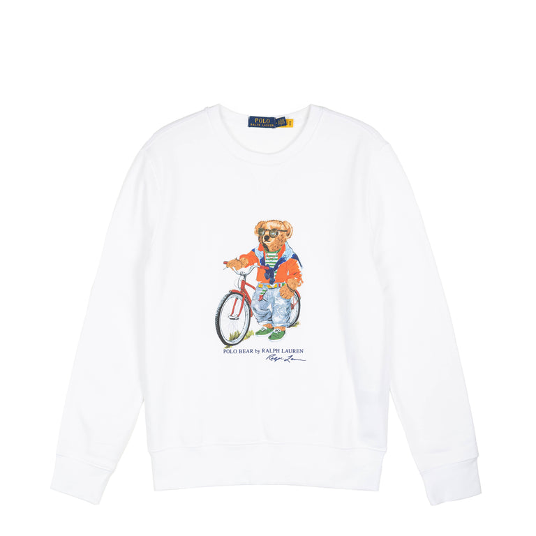 Polo Ralph Lauren Polo Bear Fleece Sweatshirt - L / White Summer Bear
