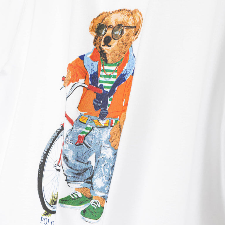 Polo Ralph Lauren Polo Bear Jersey T-Shirt - L / White Summer Bear - 3