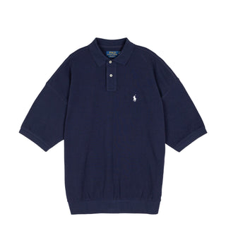 Polo Ralph Lauren Mesh Polo Shirt - L / Newport Navy