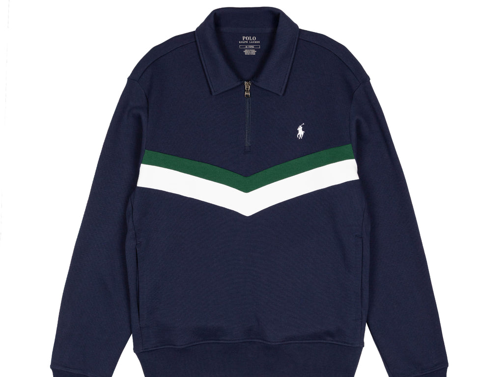 Polo Ralph Lauren Double-Knit Quarter-Zip Sweatshirt | Apparel