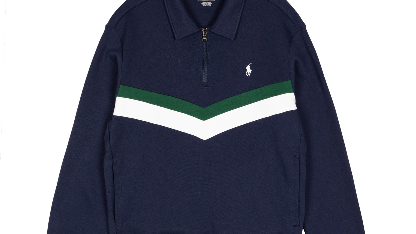 Polo Ralph Lauren Double-Knit Quarter-Zip Sweatshirt | Apparel