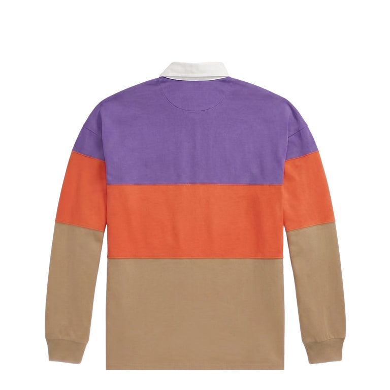 Polo Ralph Lauren Polo Sport Knit Rugby Pullover - S / Purple Lilac Multi - 2