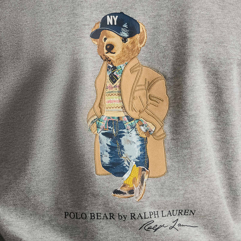 Polo Ralph Lauren Vintage Fit Polo Bear Fleece Sweatshirt - XXL / Andover Heather - 2