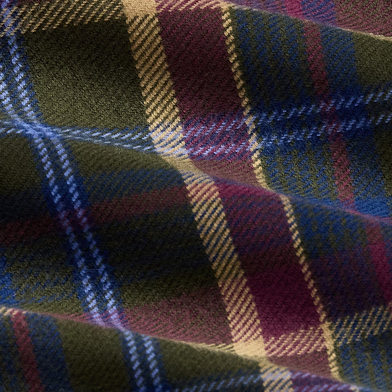 Polo Ralph Lauren Custom Fit Plaid Flannel Shirt - L / Blue Purple Heather - 5
