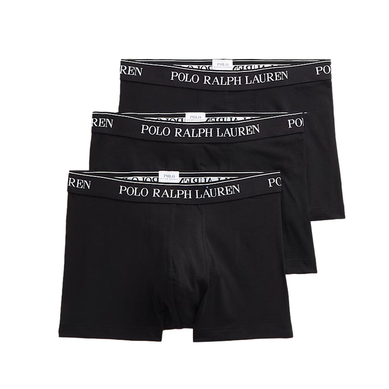 Polo Ralph Lauren Stretch Cotton Trunk 3-Pack - L / Black
