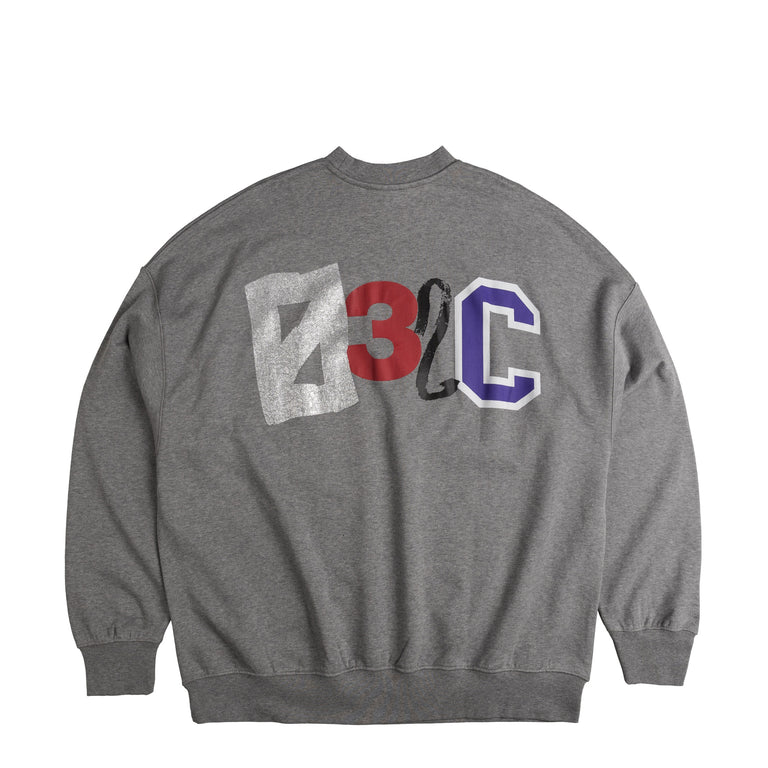 032c 'Multi-Media' Bubble Crewneck