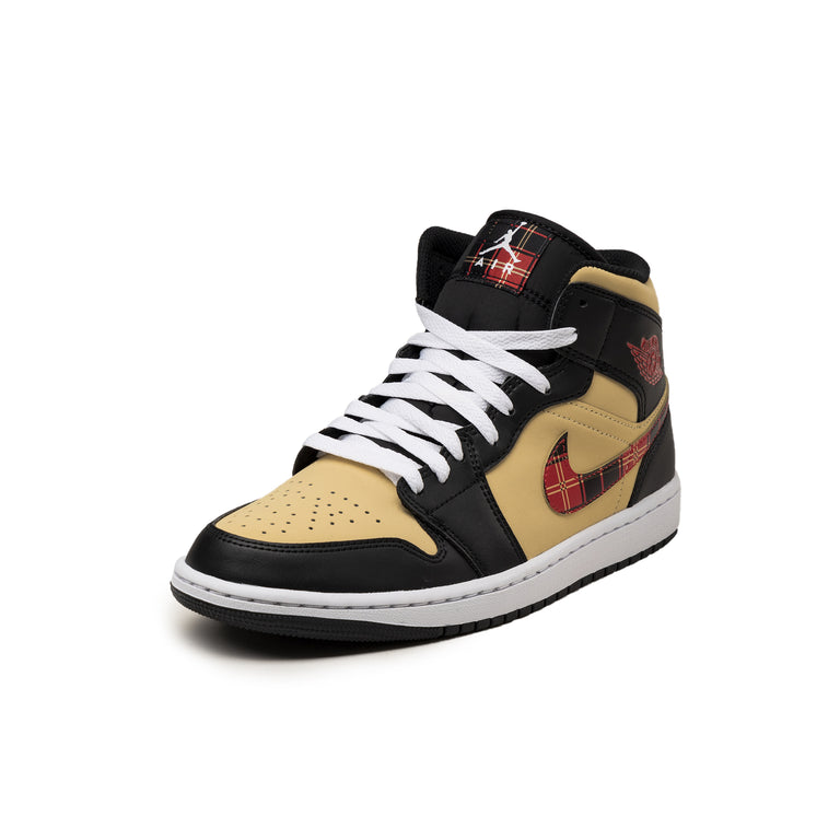 Air jordan 1 mid sales se black white multicolor