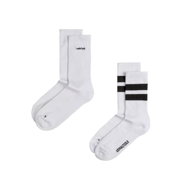 Sport socks PULSER WHITE