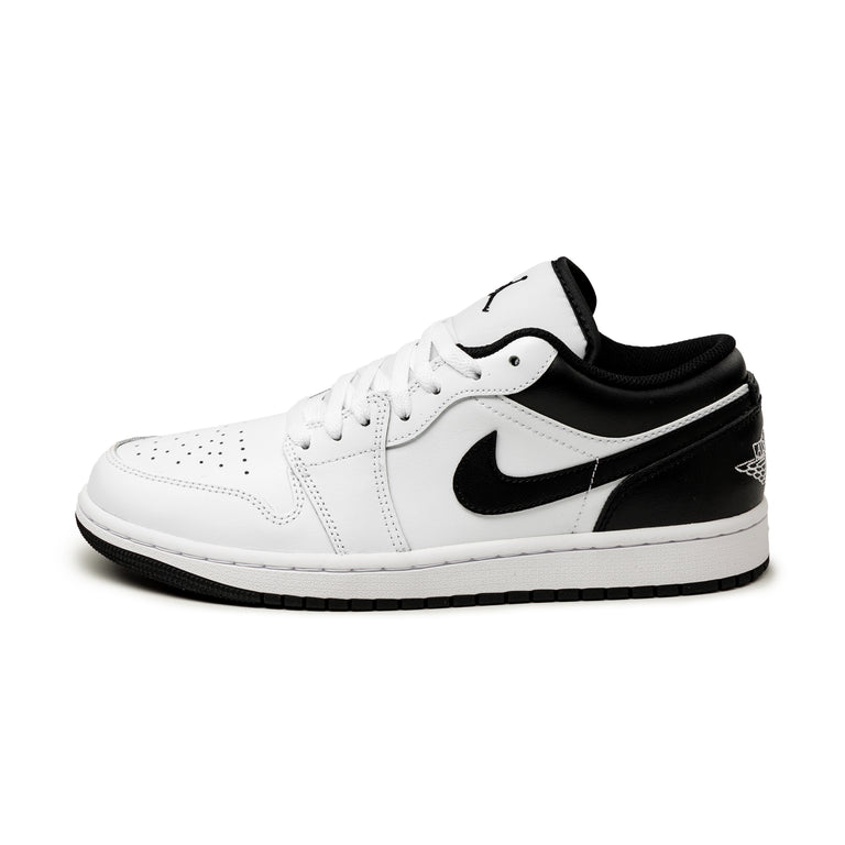 Jordan 1 low black best sale white