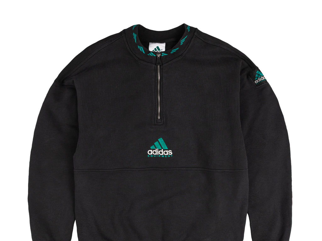 adidas Z.N.E. Quarter-Zip Sweatshirt - Grey | Free Shipping