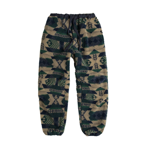 Gym Trousers Wide Jacquard Boa