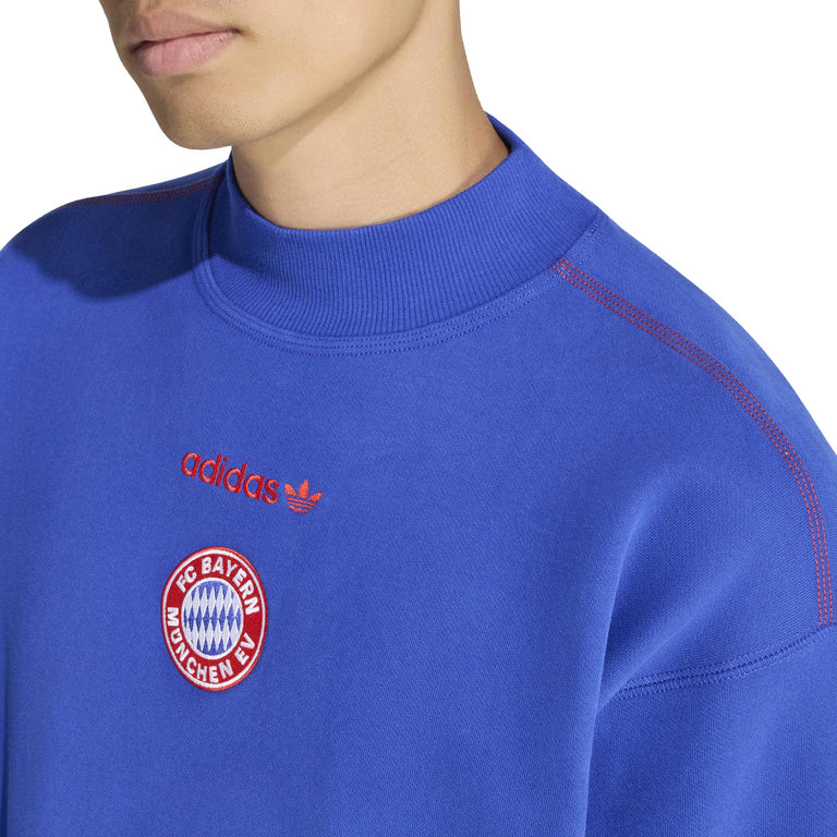 Adidas	FC Bayern München EQT Sweatshirt - XXL / Semi Lucid Blue - 2