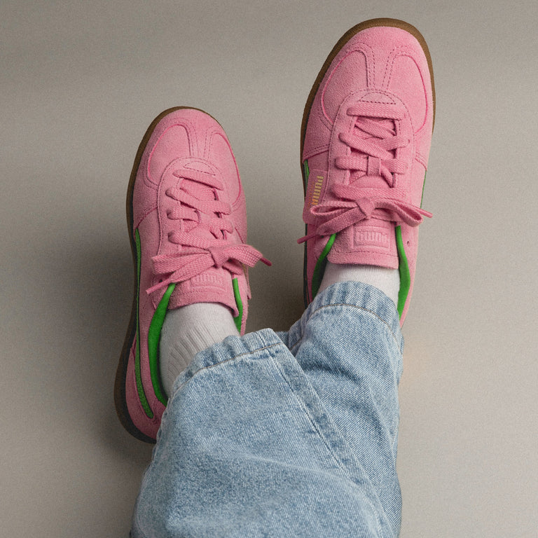 Puma pink and green hotsell