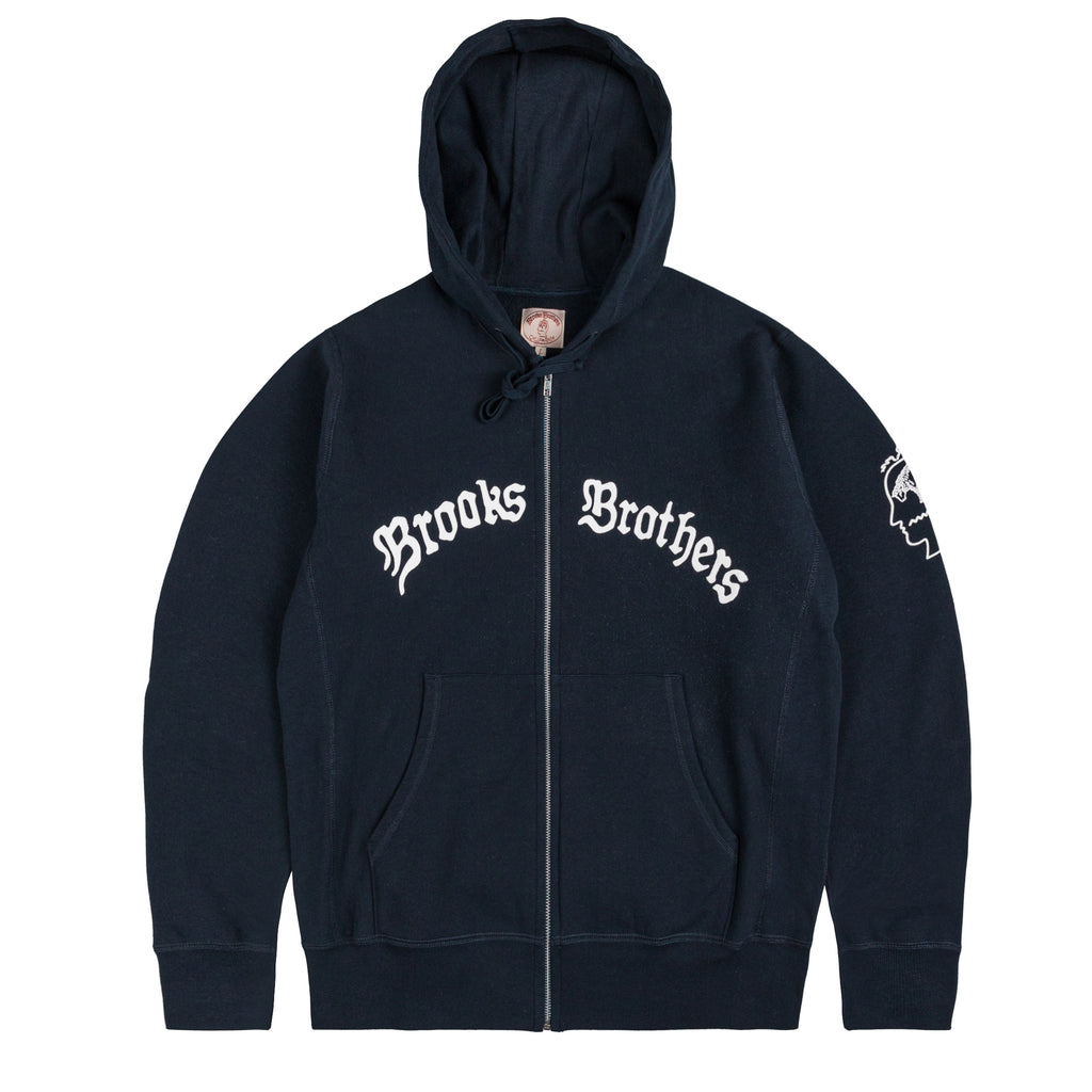 激レア‼️ CRACKS BROTHERS「LOST IN SOCIETY」 Brain Dead x Brooks Brothers Zip Hoodie | Apparel » Buy