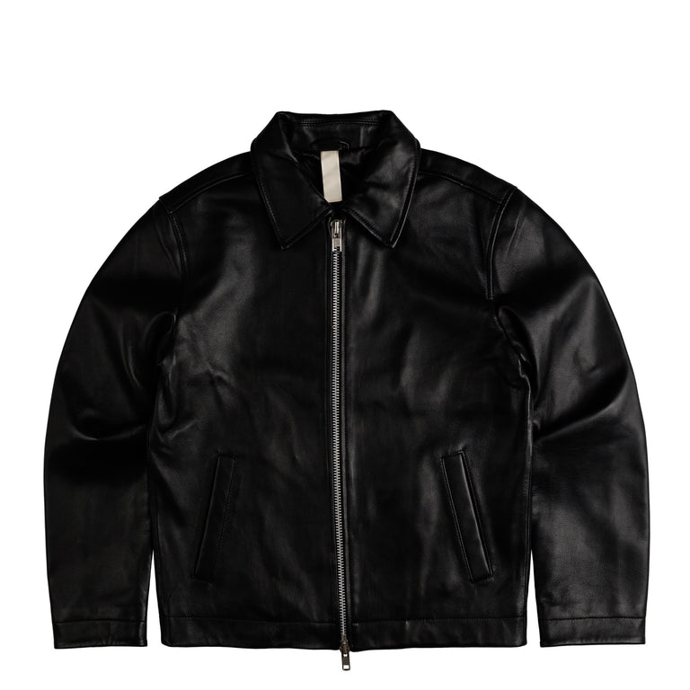 Sunflower Short Leather Jacket