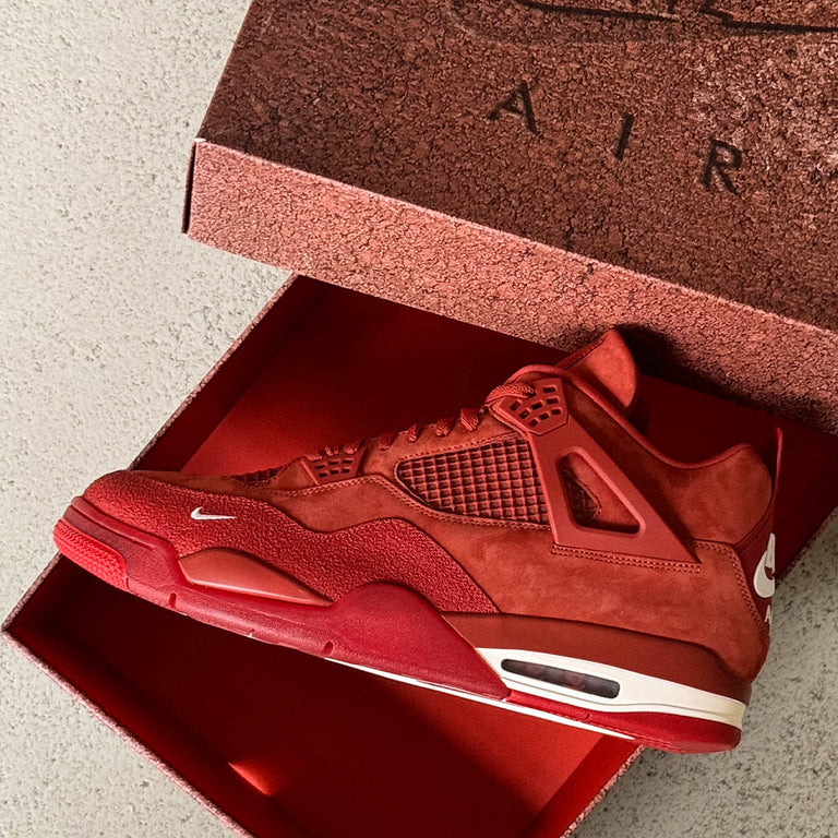Nike x Nigel Sylvester Air Jordan 4 Retro *Brick by Brick* onfeet