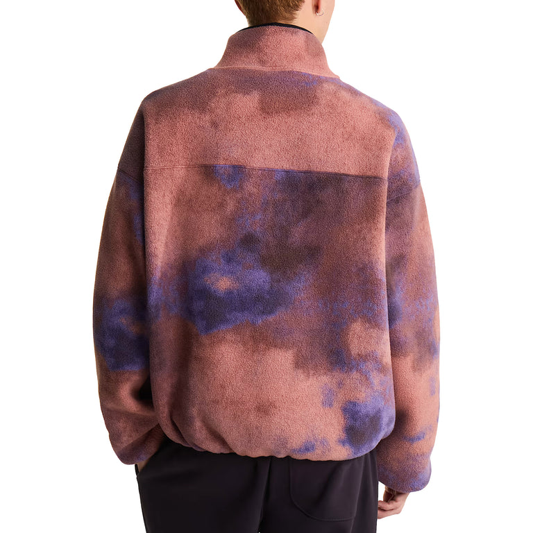 The North Face Red Box Printed 1/2 Zip Fleece - S / Grounded Plum 1989 Catalogue Print - 4