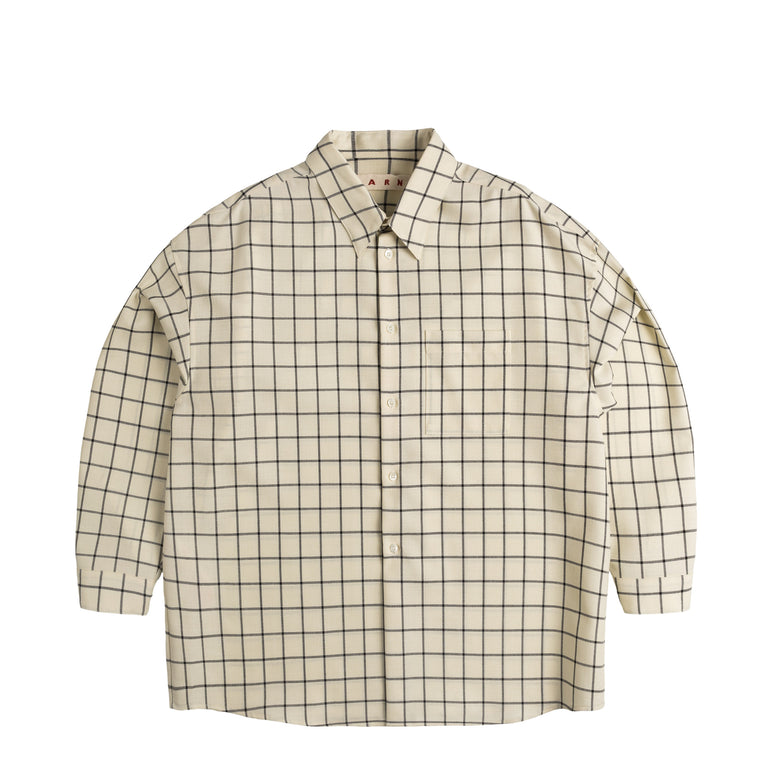 Marni Wool Check Shirt – koop nu online bij ASPHALTGOLD!