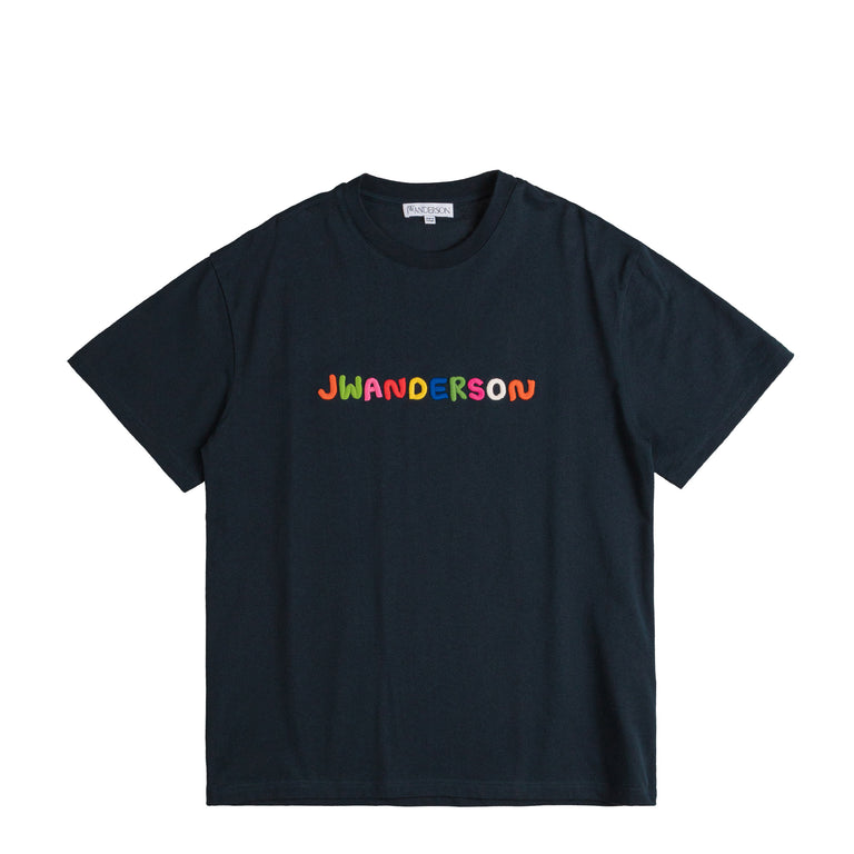 JW Anderson  Logo Embroidered T-Shirt