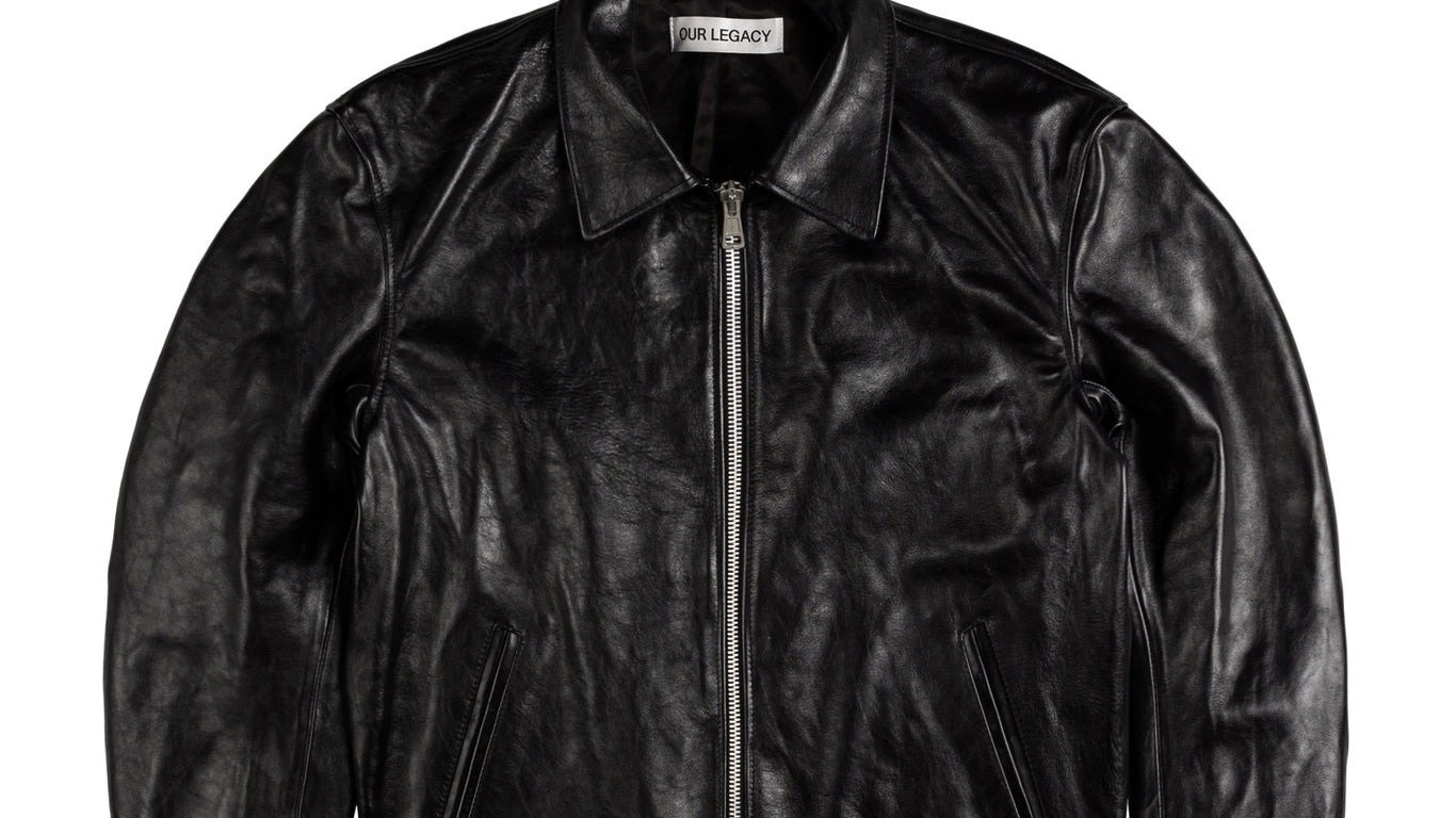 トップス OUR LEGACY Full Zip Hood Black 48 79035dc4adb23c34876ab01abaa6c2