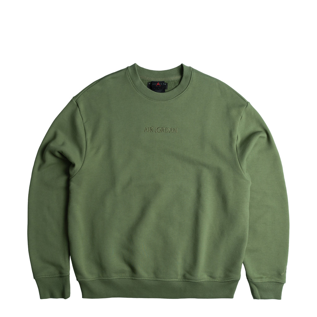 Olive green nike crew neck hotsell