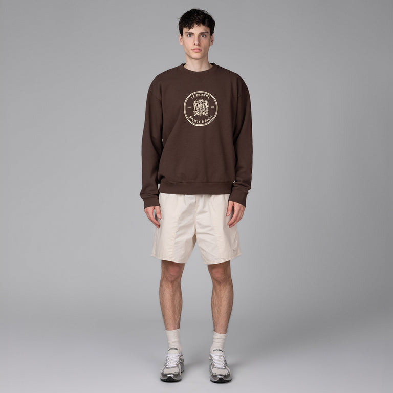 Sporty & Rich Bristol Crest 100th Crewneck