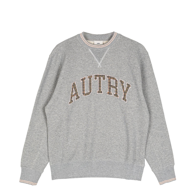 Autry College Check Sweatshirt - XXL / Melange / Make Up
