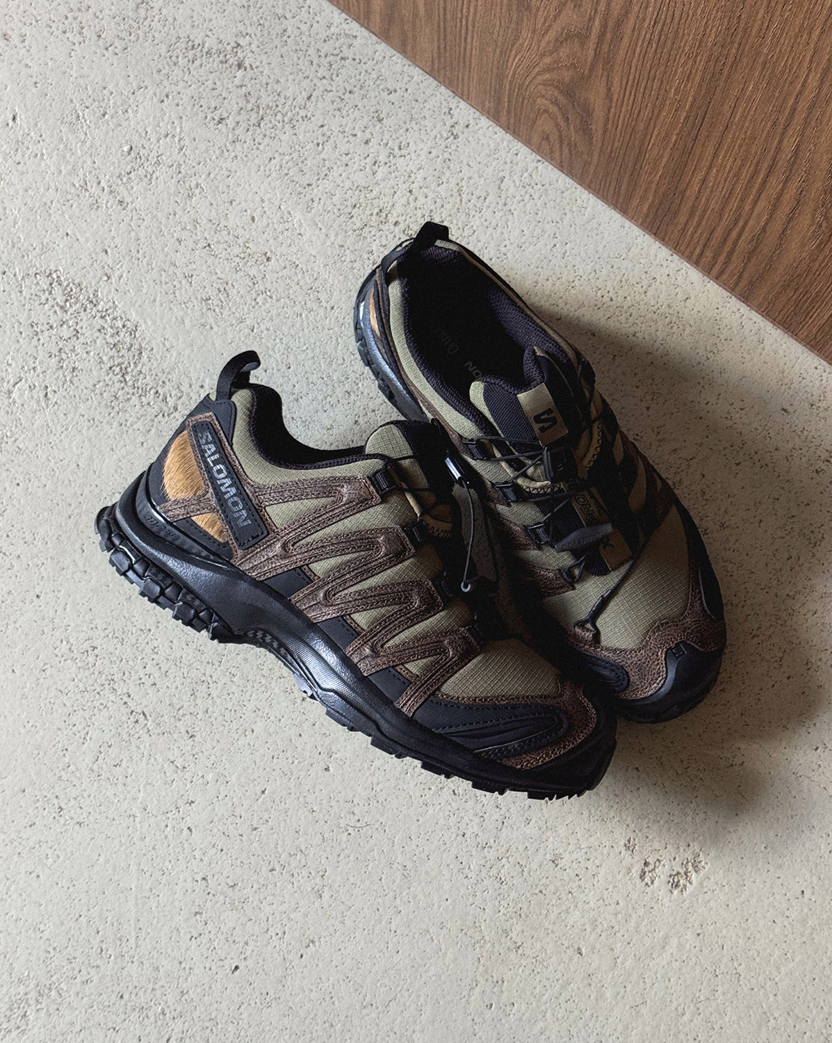 サロモン XA PRO 3D DISTRESSED LEATHER Salomon XA Pro 3D *Distressed Leather* Sneaker » Buy online now!