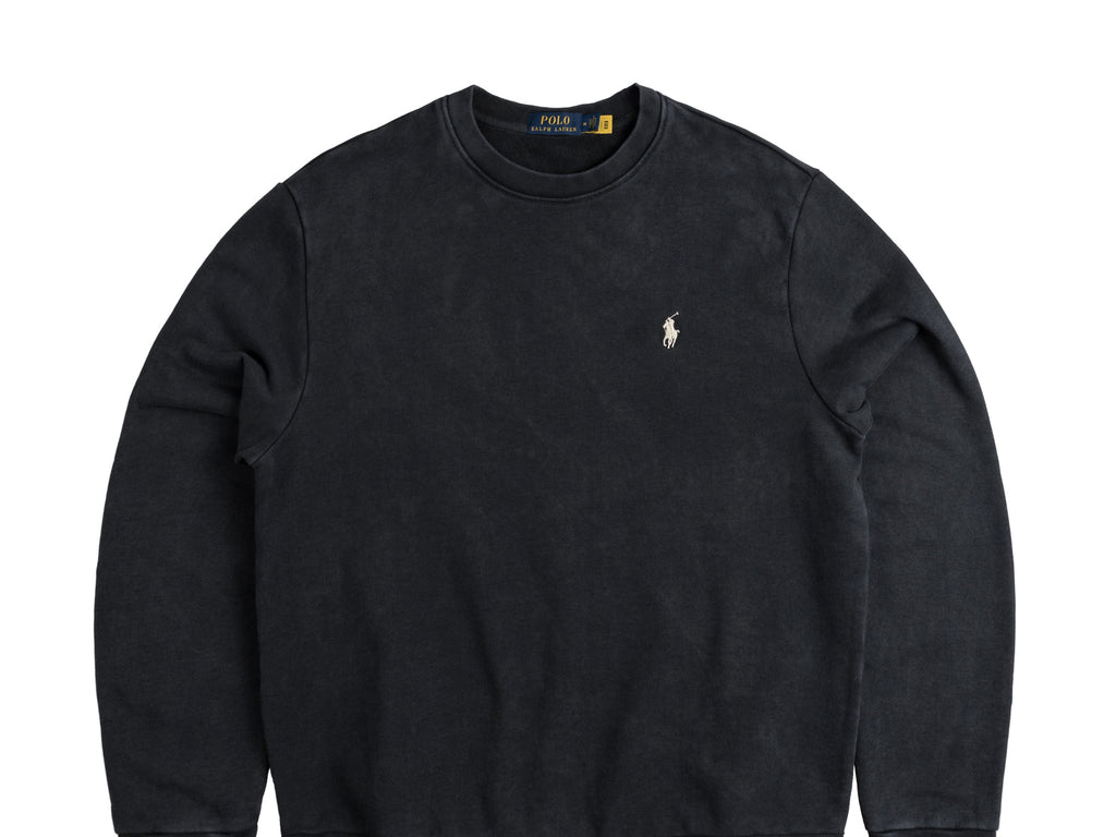 Black sweater ralph lauren hotsell