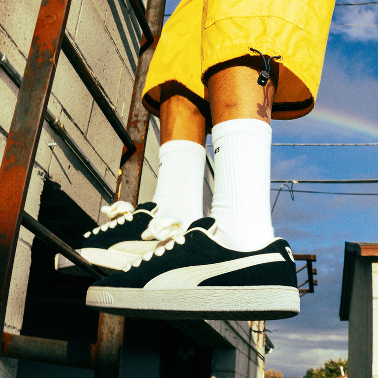 Puma x Pleasures Suede XL onfeet