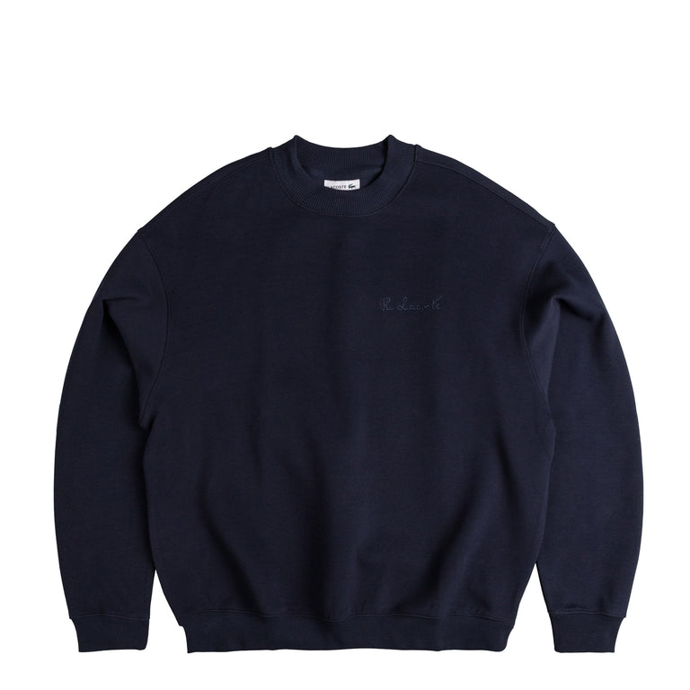 Lacoste Oversized Double Sided Piqué Sweatshirt