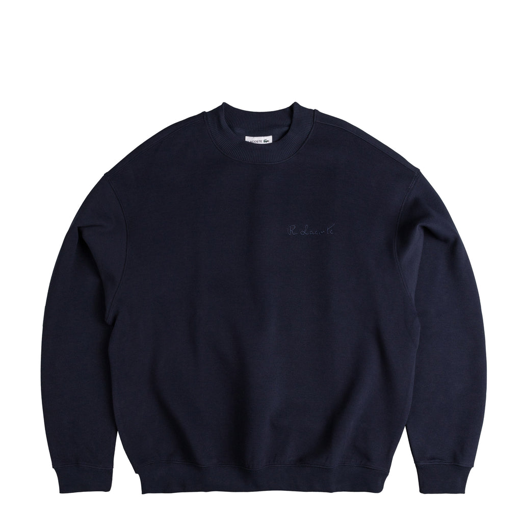 Lacoste Oversized Double Sided Piqué Sweatshirt | Apparel