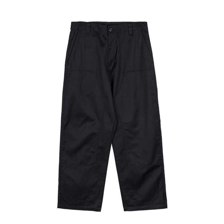 Carhartt WIP Brady Double Knee Chino Pant - XL / Black Rinsed
