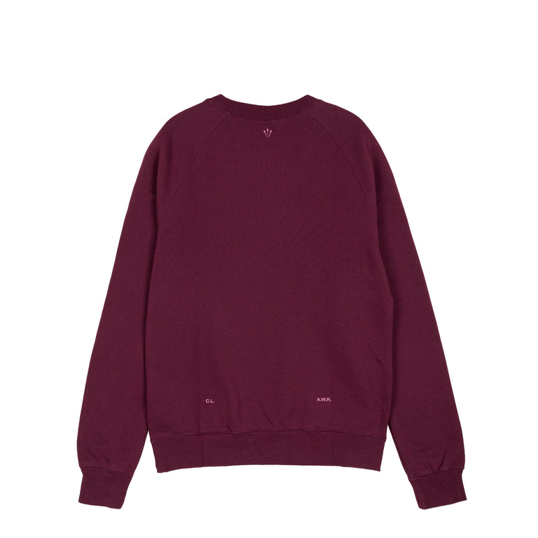 Nike x Nocta Fleece CS Crew - XXL / Bordeaux / Light Bordeaux - 2
