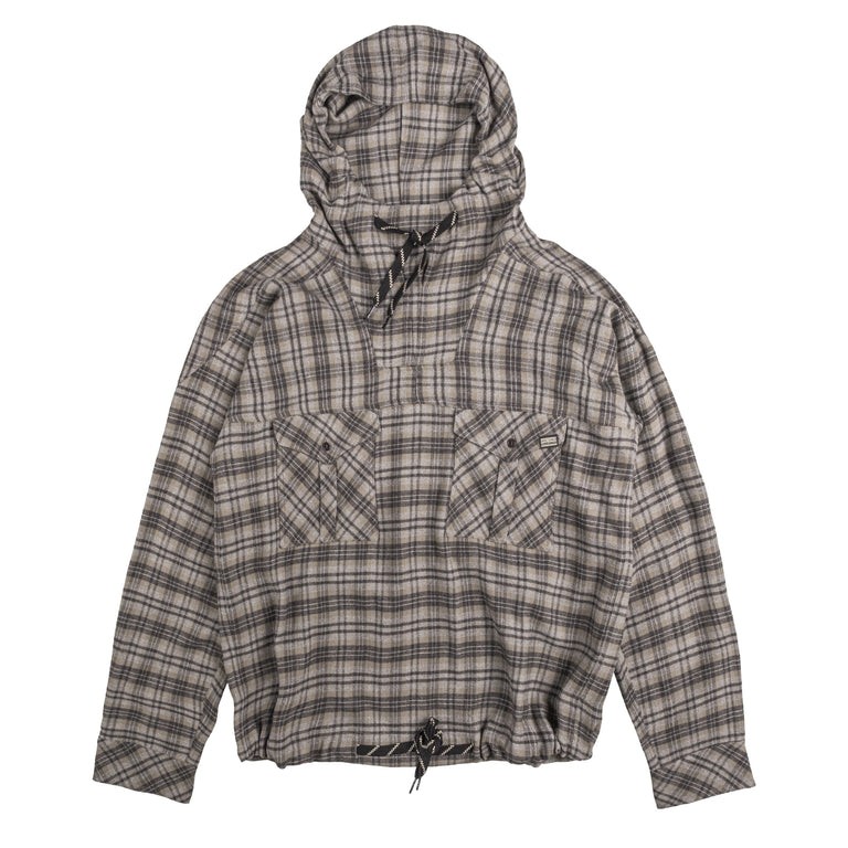 Martine Rose Hooded Shirt - L / Grey
