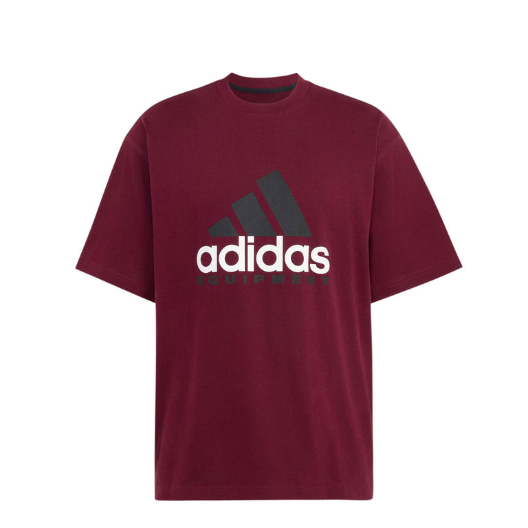 Adidas	Equipment Logo Tee - XXL / Maroon - 1