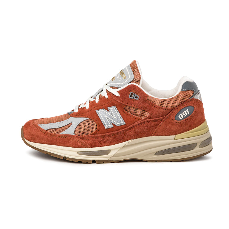 New Balance 991 v2 *Made in England* - 37.5 / Potters Clay / Raw Sienna / Harbor Mist
