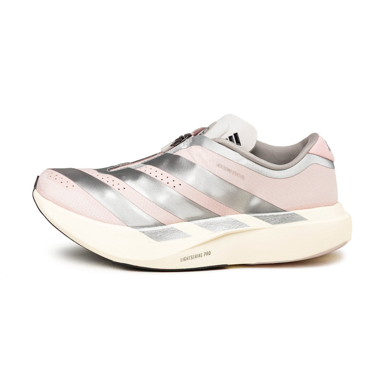 Adidas x Naked adizero Evo SL Zip W - 44 / Sandy Pink / Silver Metallic / Off White - 1