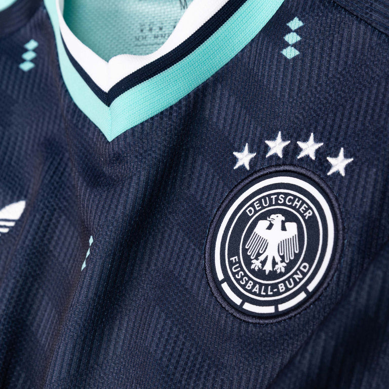 Adidas DFB 26 Away Wmns Cropped Jersey - XS / Collegiate Navy - 3