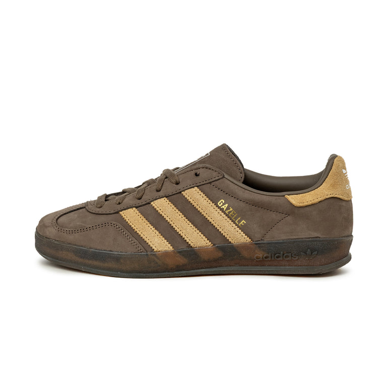Adidas Gazelle Indoor - 46 / Cargo Brown / Golden Beige / Cloud White
