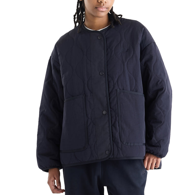 New Balance Quilted Bomber - L / Dark Night - 3