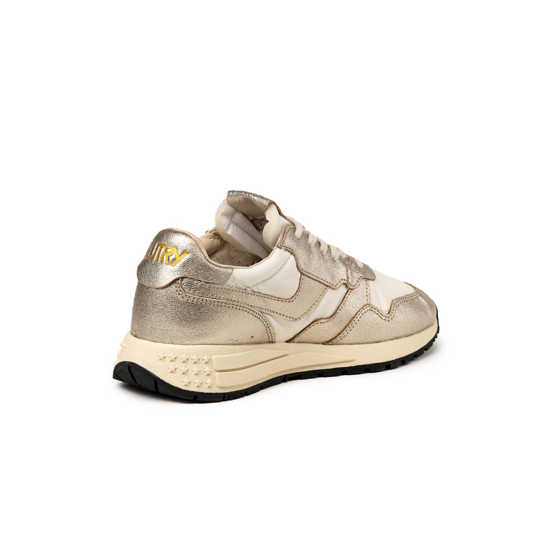 Autry Reelwind Low W *Nylon / Leather* - 36 / White / Gold - 4