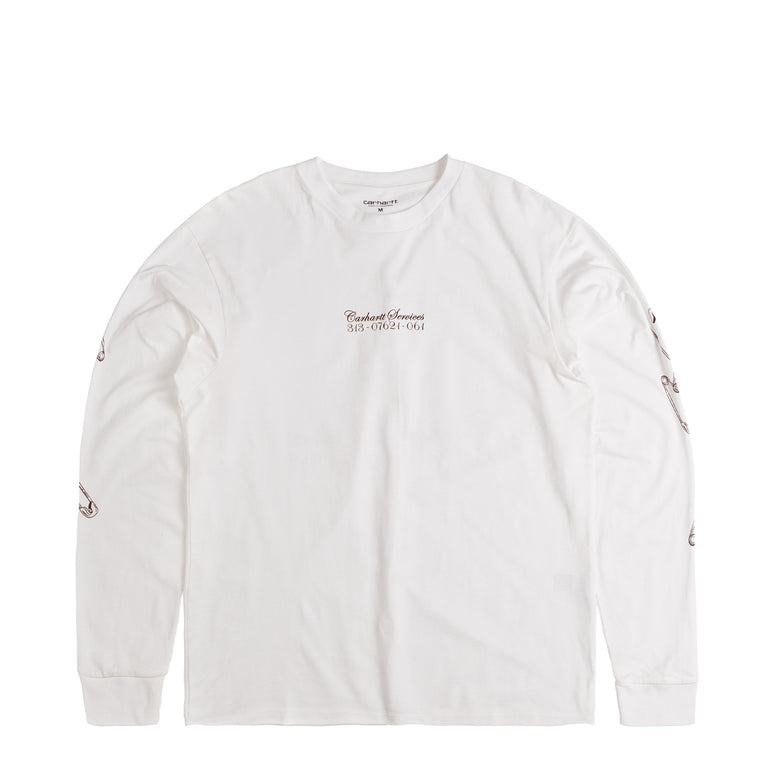 Carhartt WIP L/S Safety Pin T-Shirt