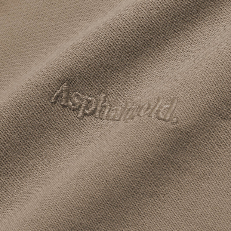 Asphaltgold Essential Zip Hoodie onfeet