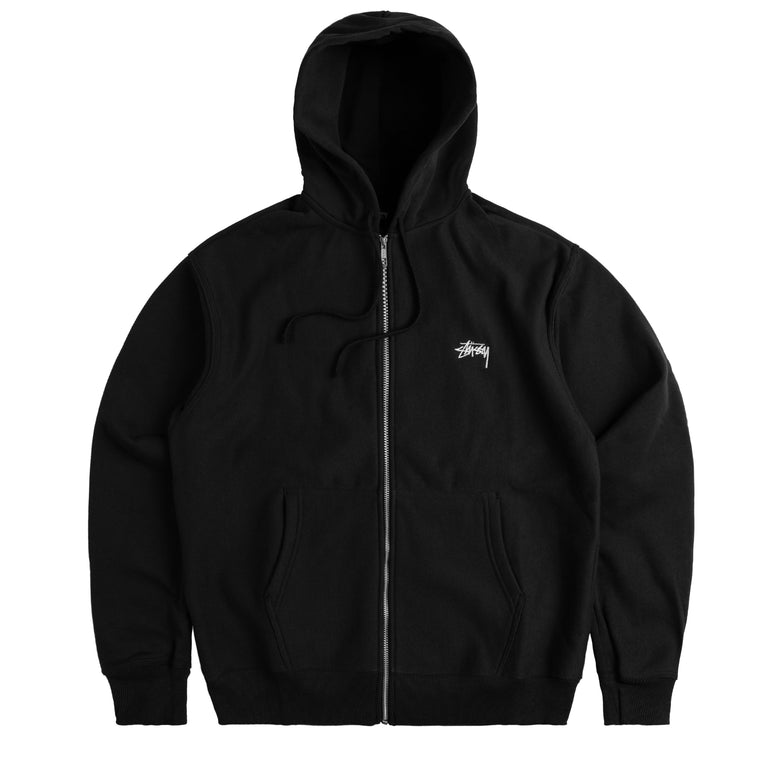 Stussy Stock Logo Zip Hoodie