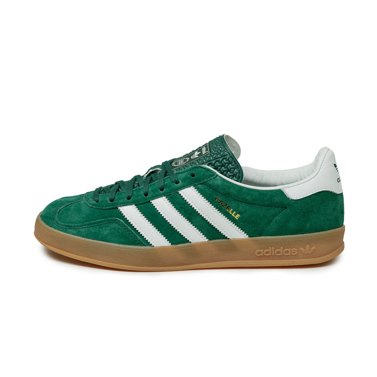 Adidas Gazelle Indoor - 38 2/3 / Collegiate Green / Footwear White / Gum 2
